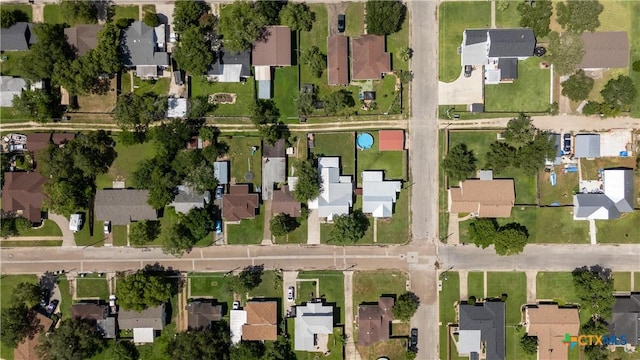 516 2nd St, Cuero, TX 77954 - aerial view of property's location with nearby suburban area