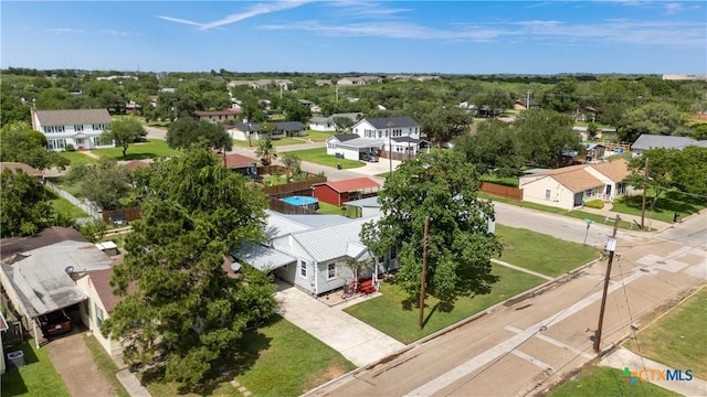 516 2nd St, Cuero, TX 77954 - aerial perspective of suburban area