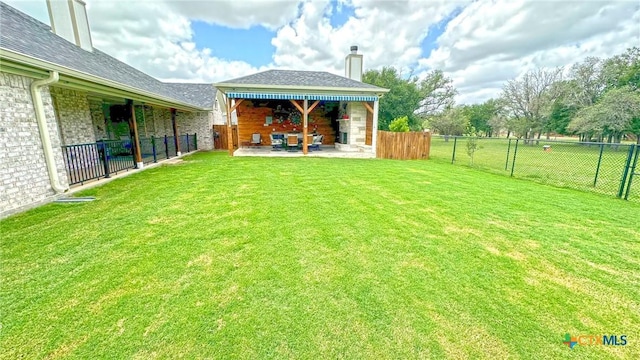 1026 County Road 3152, Kempner, TX 76539 - view of yard featuring a patio area
