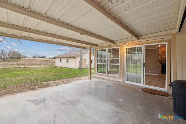 view of patio / terrace