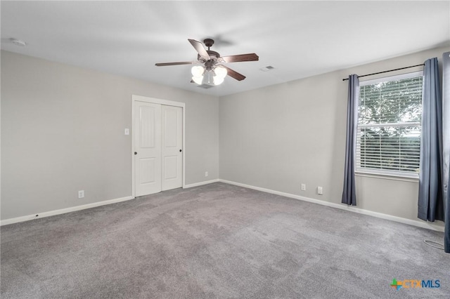 11602 Buster Crabbe Dr, Austin, TX 78748 - carpeted empty room featuring a ceiling fan and a smoke detector