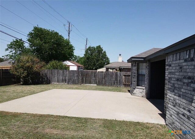 4207 Hitchrock Dr, Killeen, TX 76549 - view of patio / terrace featuring a fenced backyard