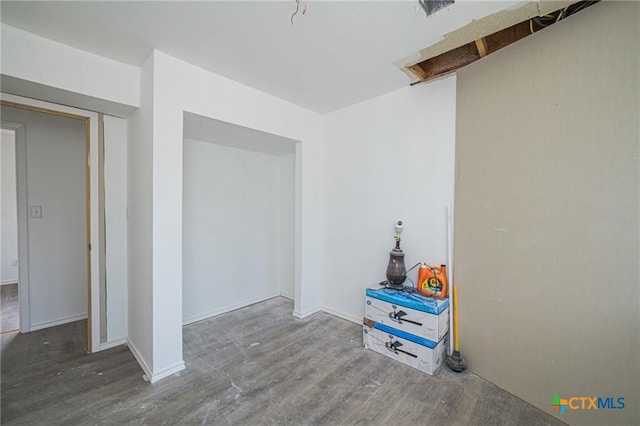 120 Retama Ln, Rockport, TX 78382 - spare room with wood finished floors
