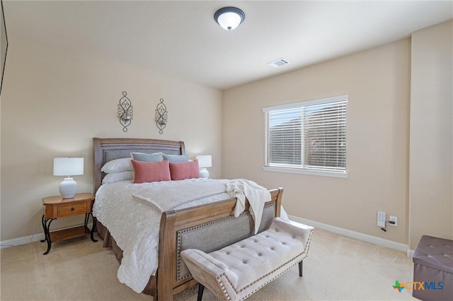 2474 Santa Barbara Loop, Round Rock, TX 78665 - bedroom featuring baseboards and light colored carpet