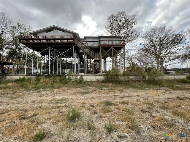 view of rear view of house