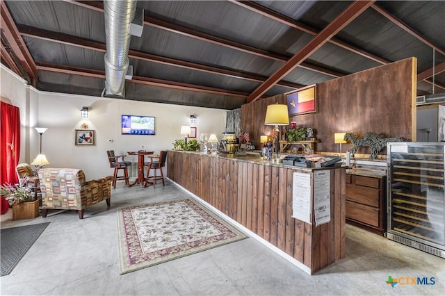 00 Dagg Rd, Yoakum, TX 77995 - kitchen with wine cooler