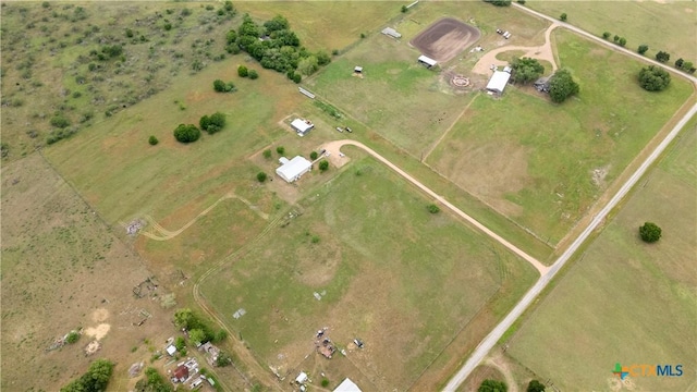 00 Dagg Rd, Yoakum, TX 77995 - bird's eye view with a rural view