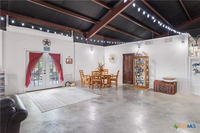 00 Dagg Rd, Yoakum, TX 77995 - view of patio featuring french doors and visible vents
