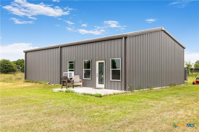 00 Dagg Rd, Yoakum, TX 77995 - back of property with a lawn and a pole building