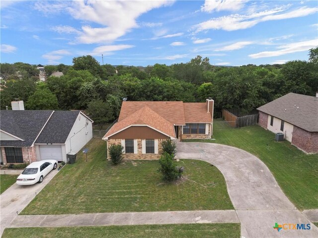 1709 Bobby Lee Dr, Killeen, TX 76549 - view from above of property