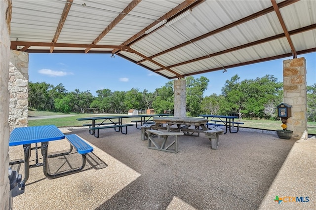 view of patio