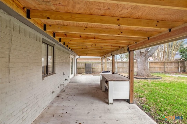 view of patio / terrace