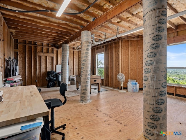 view of office