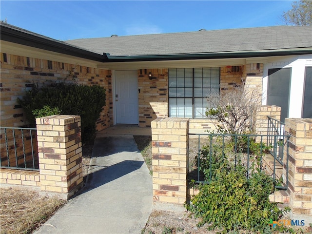 view of property entrance