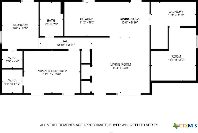 1117 Lindsey Cir, Belton, TX 76513 - floor plan