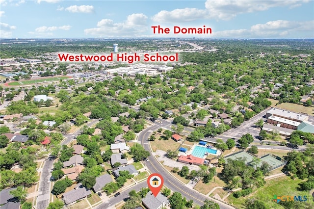 aerial view