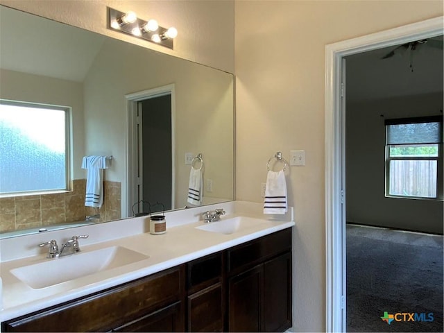 4004 Brookhaven Dr, Temple, TX 76504 - full bathroom featuring double vanity