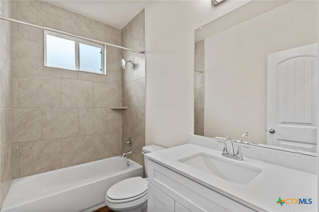 812 Waylon Cir, Killeen, TX 76542 - full bathroom with vanity and shower / bath combination