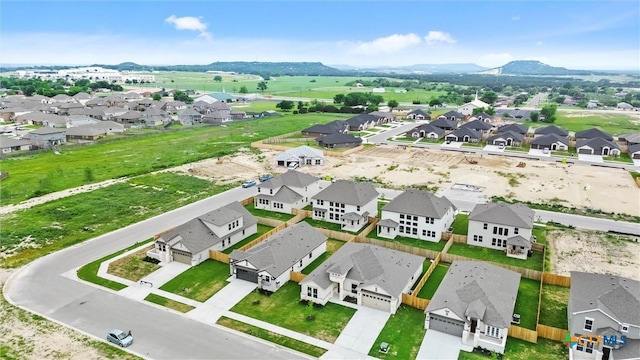 812 Waylon Cir, Killeen, TX 76542 - aerial view of residential area with a mountain backdrop