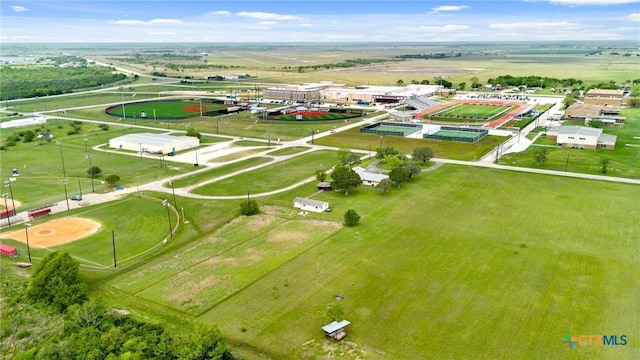 drone / aerial view