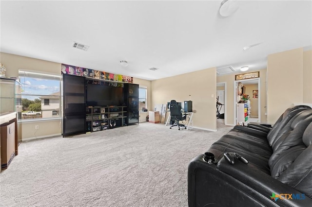 413 E Orion Dr, Killeen, TX 76542 - carpeted living area featuring baseboards