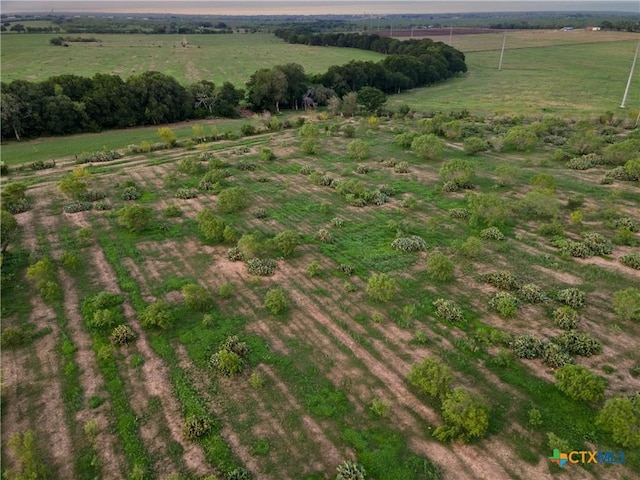 1236 County Road 7611, Devine, TX 78016 - aerial view of property's location featuring rural landscape
