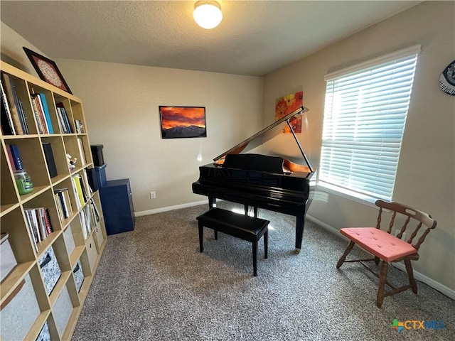 miscellaneous room featuring carpet flooring