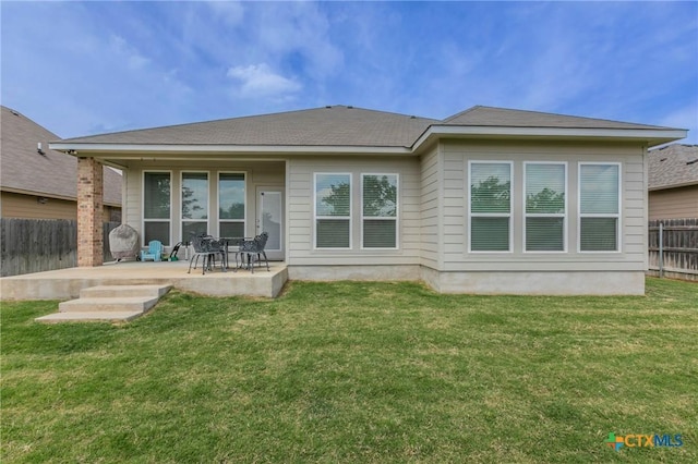 611 Hawks Shadow Dr, Temple, TX 76502 - back of house with a patio area