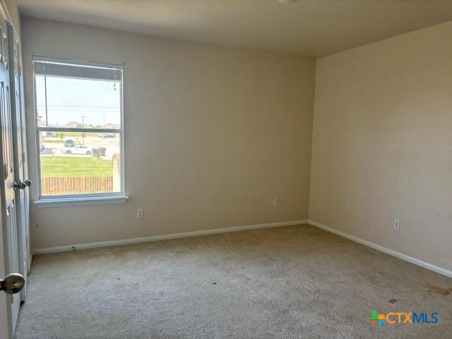 224 Starlight Dr, Temple, TX 76502 - carpeted spare room featuring baseboards and a healthy amount of sunlight