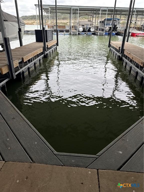 3404 American Dr Unit 3315, Lago Vista, TX 78645 - view of dock with a water view