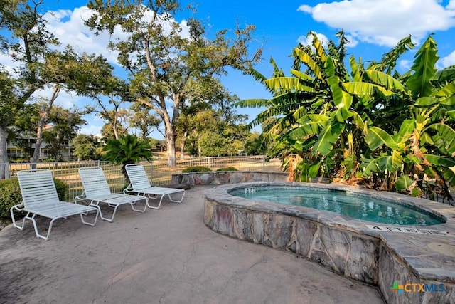 730 E Mather St Unit B101, New Braunfels, TX 78130 - view of swimming pool with a patio and a pool