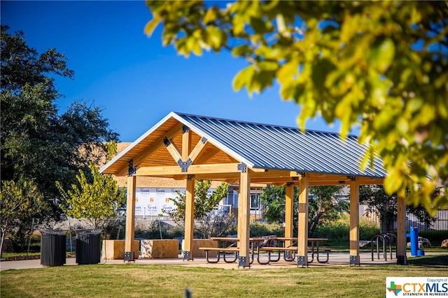 2240 Sur Ave, New Braunfels, TX 78132 - view of community featuring a gazebo and a yard