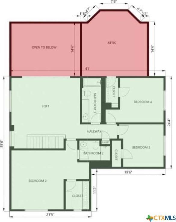 1226 Hidden Cave Dr, New Braunfels, TX 78132 - view of property floor plan