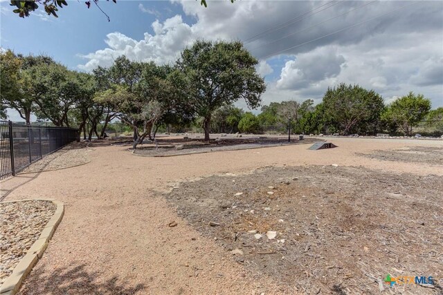 2326 Haven Bluff Ct, New Braunfels, TX 78132 - view of yard with fence