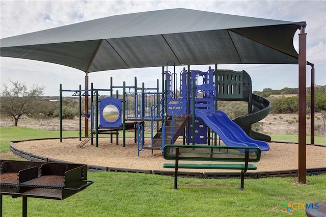 2326 Haven Bluff Ct, New Braunfels, TX 78132 - community playground with a lawn