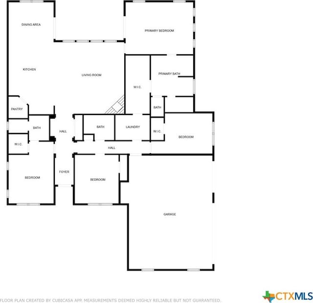 6119 Big Tree Dr, Salado, TX 76571 - home floor plan