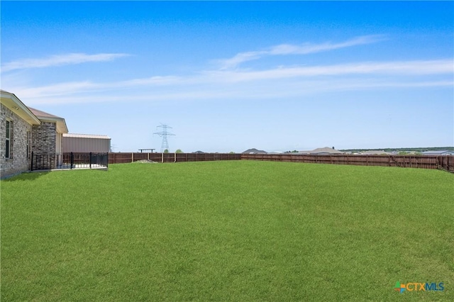6119 Big Tree Dr, Salado, TX 76571 - view of yard