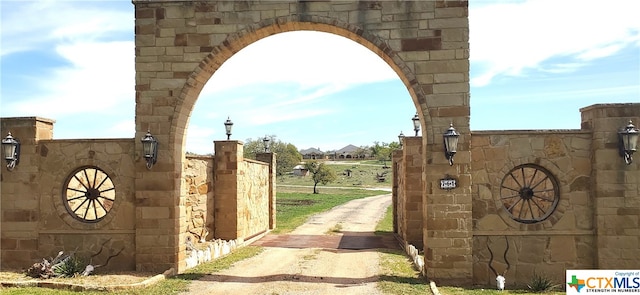 view of road