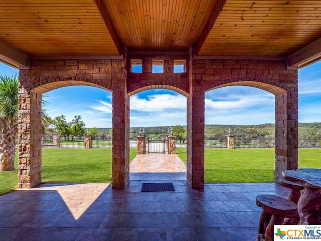 view of patio / terrace