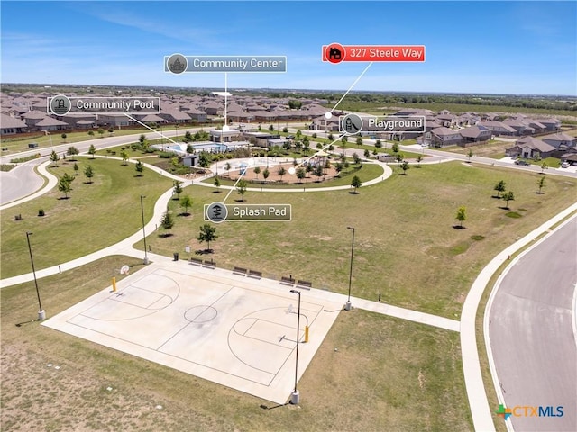 327 Steele Way, Cibolo, TX 78108 - aerial view of residential area