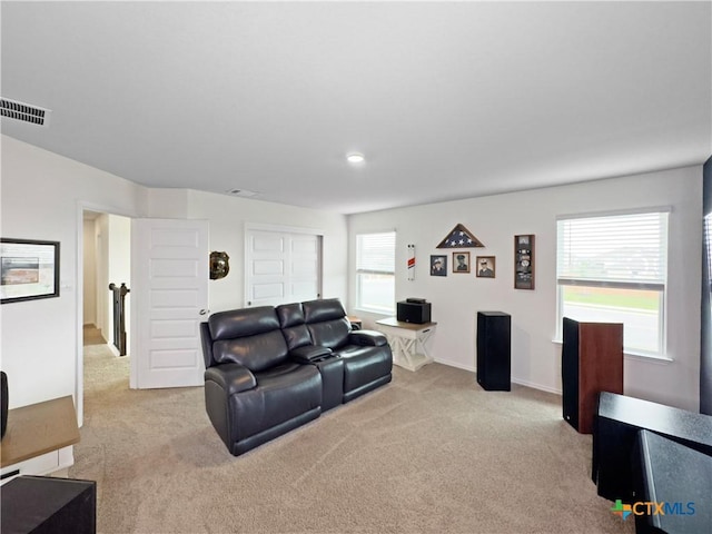 327 Steele Way, Cibolo, TX 78108 - living room featuring light colored carpet