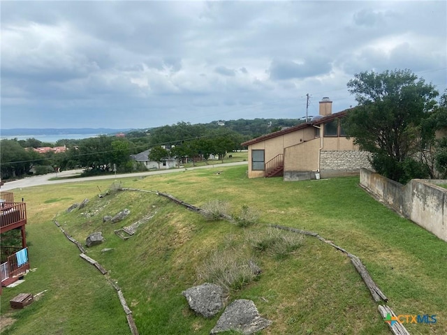 116 Campbell Dr Unit 9, Canyon Lake, TX 78133 - view of yard featuring fence