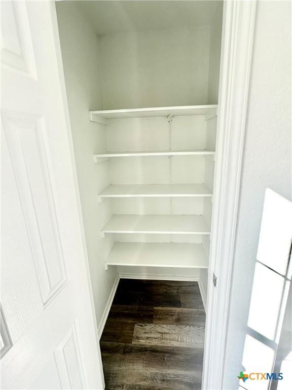 view of closet