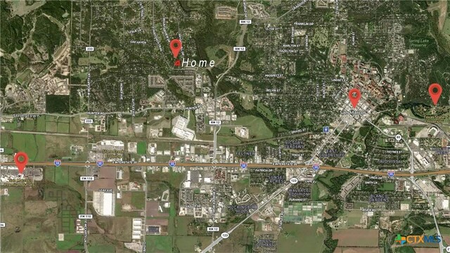 514 Duncan Dr, San Marcos, TX 78666 - aerial view of property's location