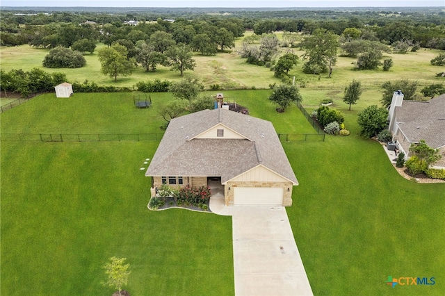 304 Campo Colinas Dr, Bertram, TX 78605 - overview of rural landscape