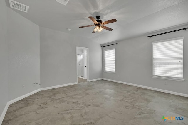 2588 Diamondback Trl, New Braunfels, TX 78130 - empty room with baseboards and a ceiling fan