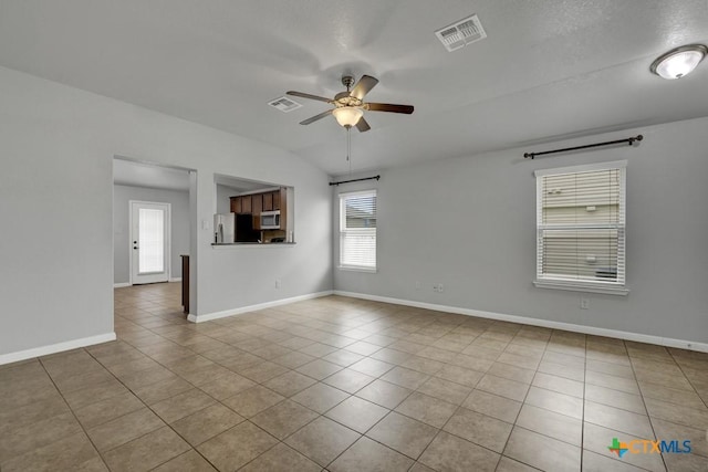 2588 Diamondback Trl, New Braunfels, TX 78130 - unfurnished room with tile patterned flooring and a ceiling fan
