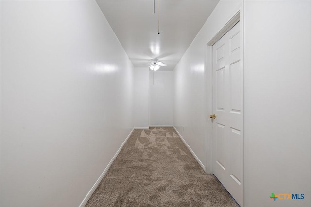 2109 Grizzly Trl, Harker Heights, TX 76548 - corridor with light carpet and baseboards