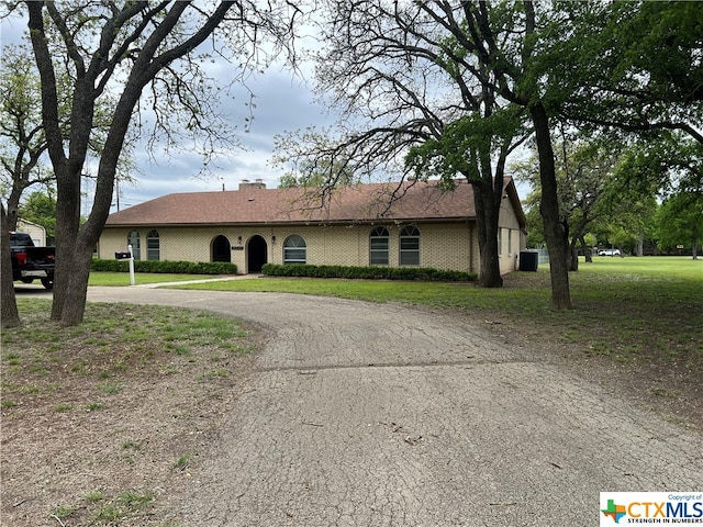 view of ranch-style house