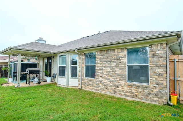 4413 Pete Dr, Killeen, TX 76549 - rear view of house featuring a patio and a shingled roof
